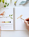 Animals watercolor workbook