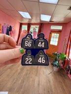 Off Campus Four Jersey Sticker