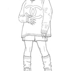 Colour Me Good Billie Eilish Coloring Book