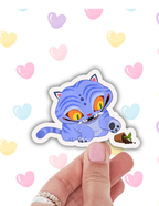 Derpy and plant sticker