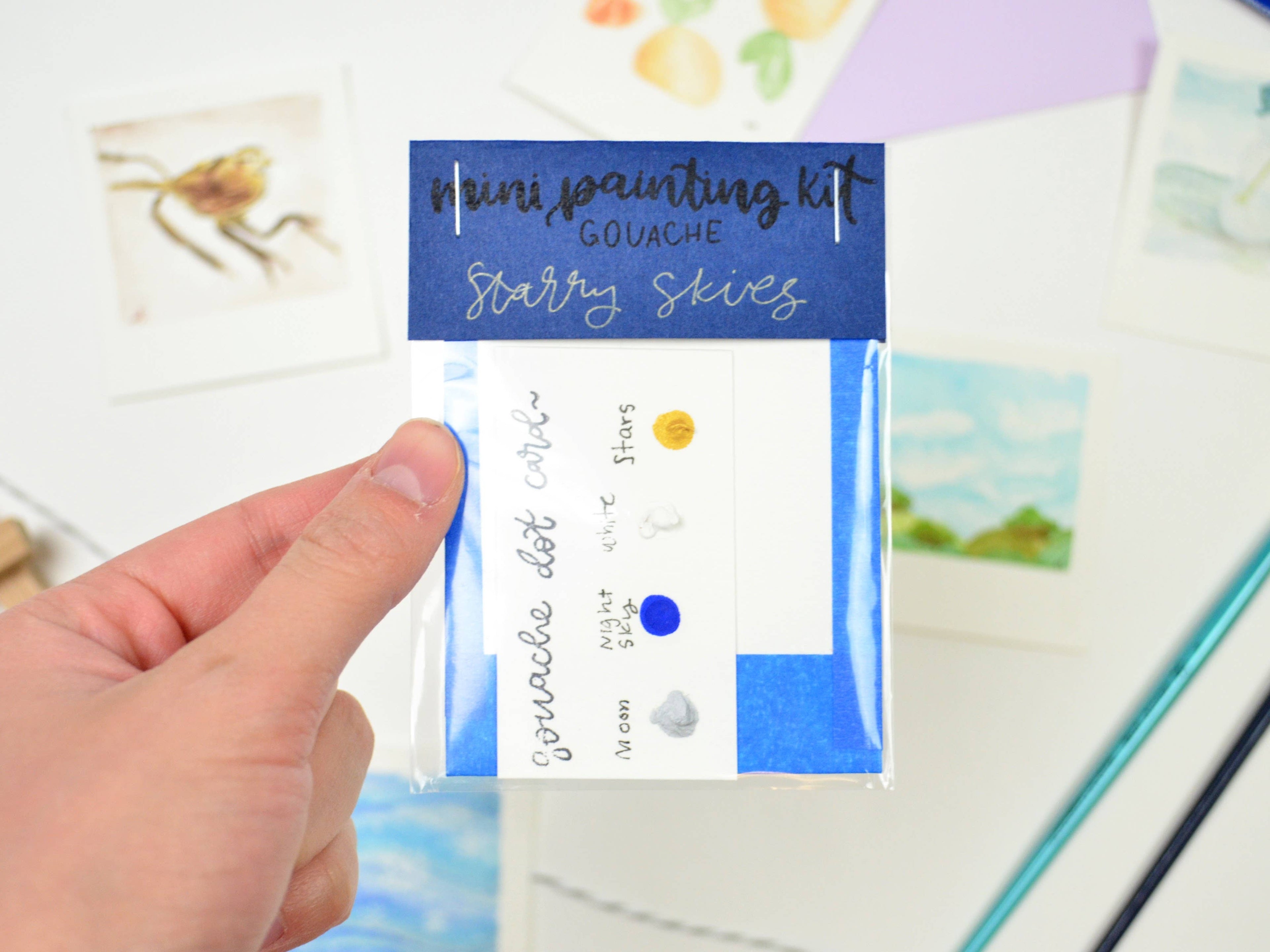 Mini Painting Kit- Starry Skies | gouache kit, art kit