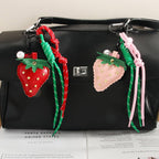 Cute Strawberry Rope Keychain Bag Charms DP25B540