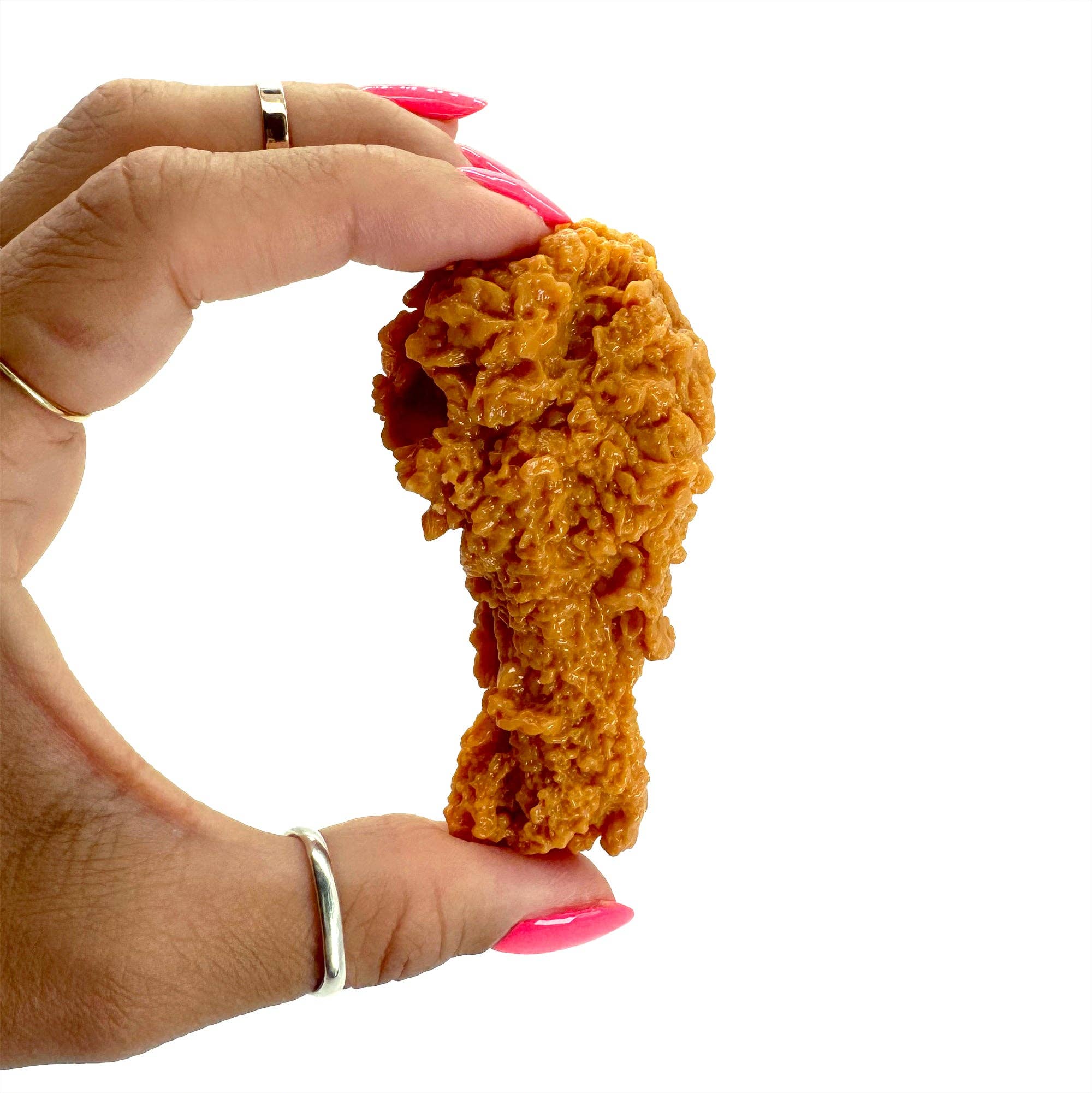 Mini Fried Chicken Leg Keychain