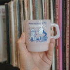 "Onto the Next Frequency" Vintage Diner Mug