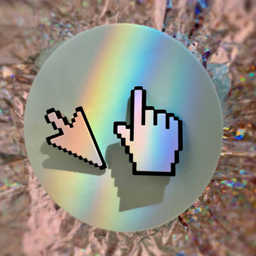 Y2K Cursor Hair Clip Set