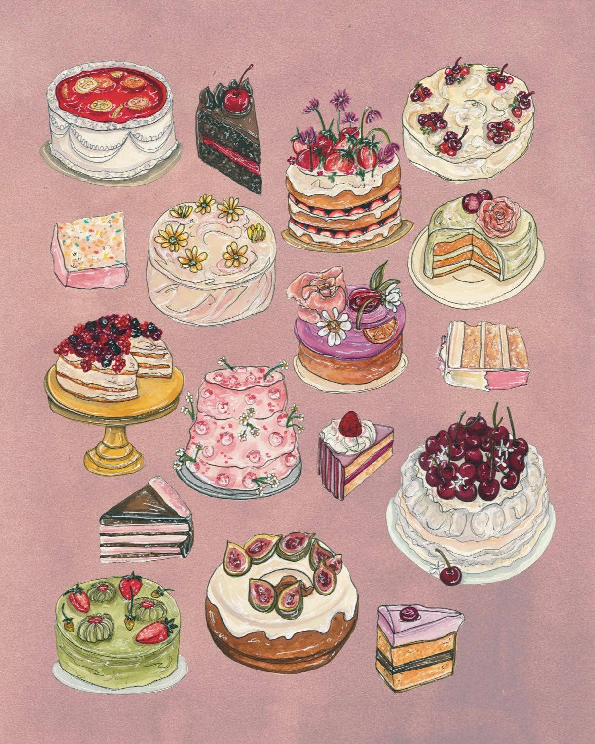 Spring Cakes Fine Art Print – Relume