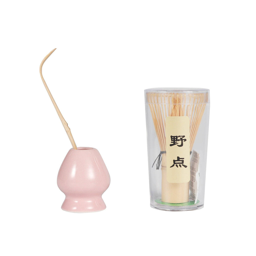 Mini Matcha Whisk Pink Stand, Chasen and Scoop Set (1/90)