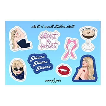 S & S Sticker Sheet