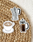 Espresso Pot Sticker 3x2.25in