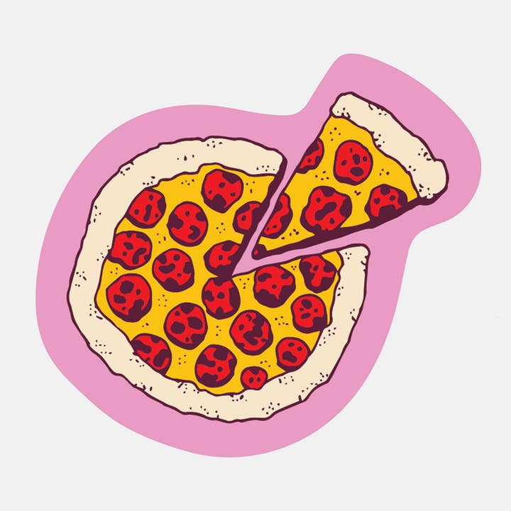 Pizza Sticker