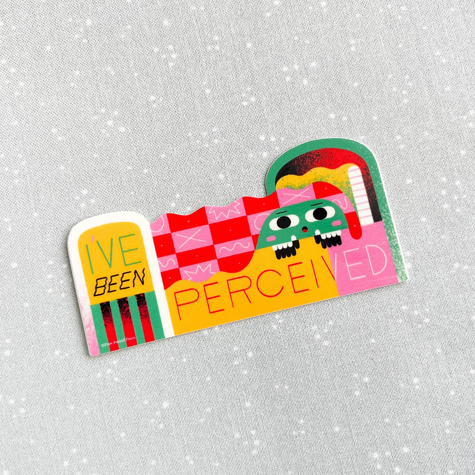 I've Been Perceived Vinyl Decal Sticker