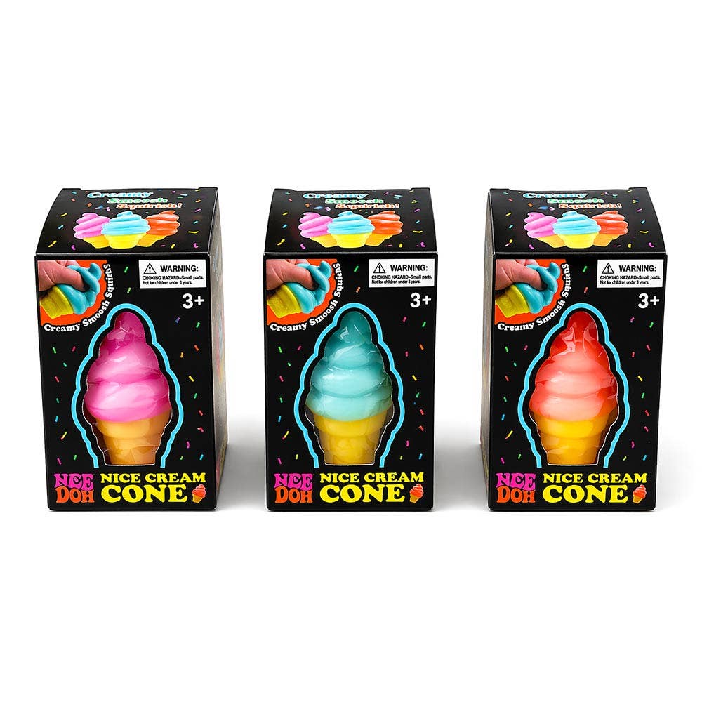 Ice Cream Cone Squishy Stress Relief Ball Toy