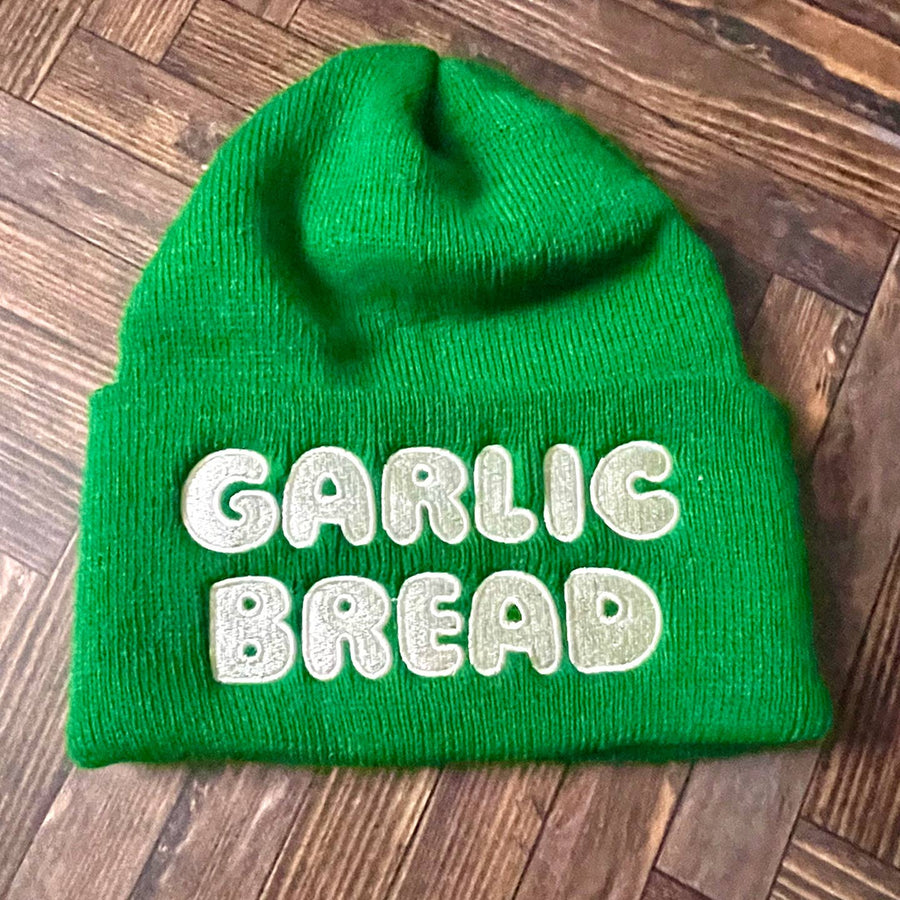 Garlic Bread Knit Beanie Winter Hat