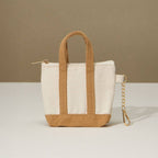Mini Canvas Pouch Bag / Bag Charm