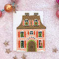 Santa House Card