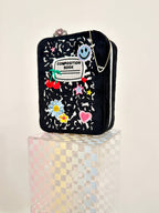 Velvet Notebook Jewelry Zip Case