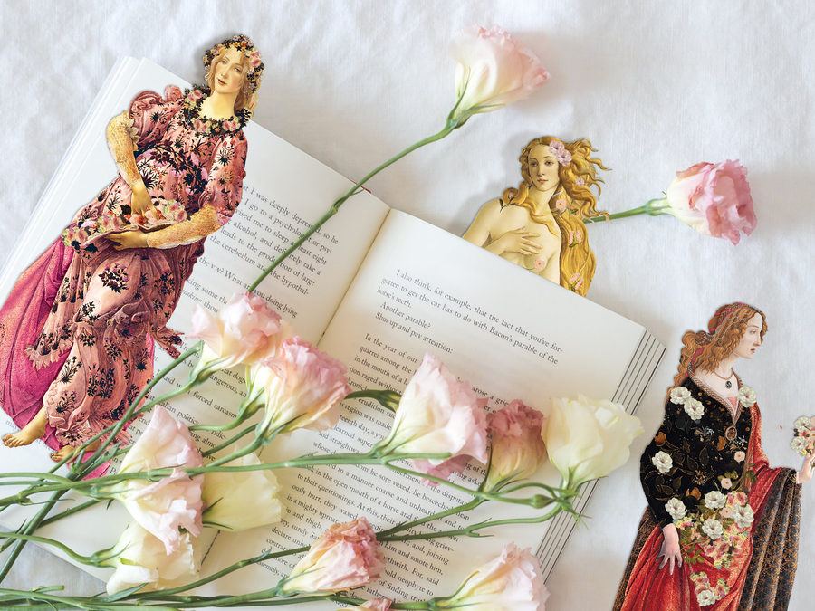 Bookmarks Botticelli by Mon Petit Art