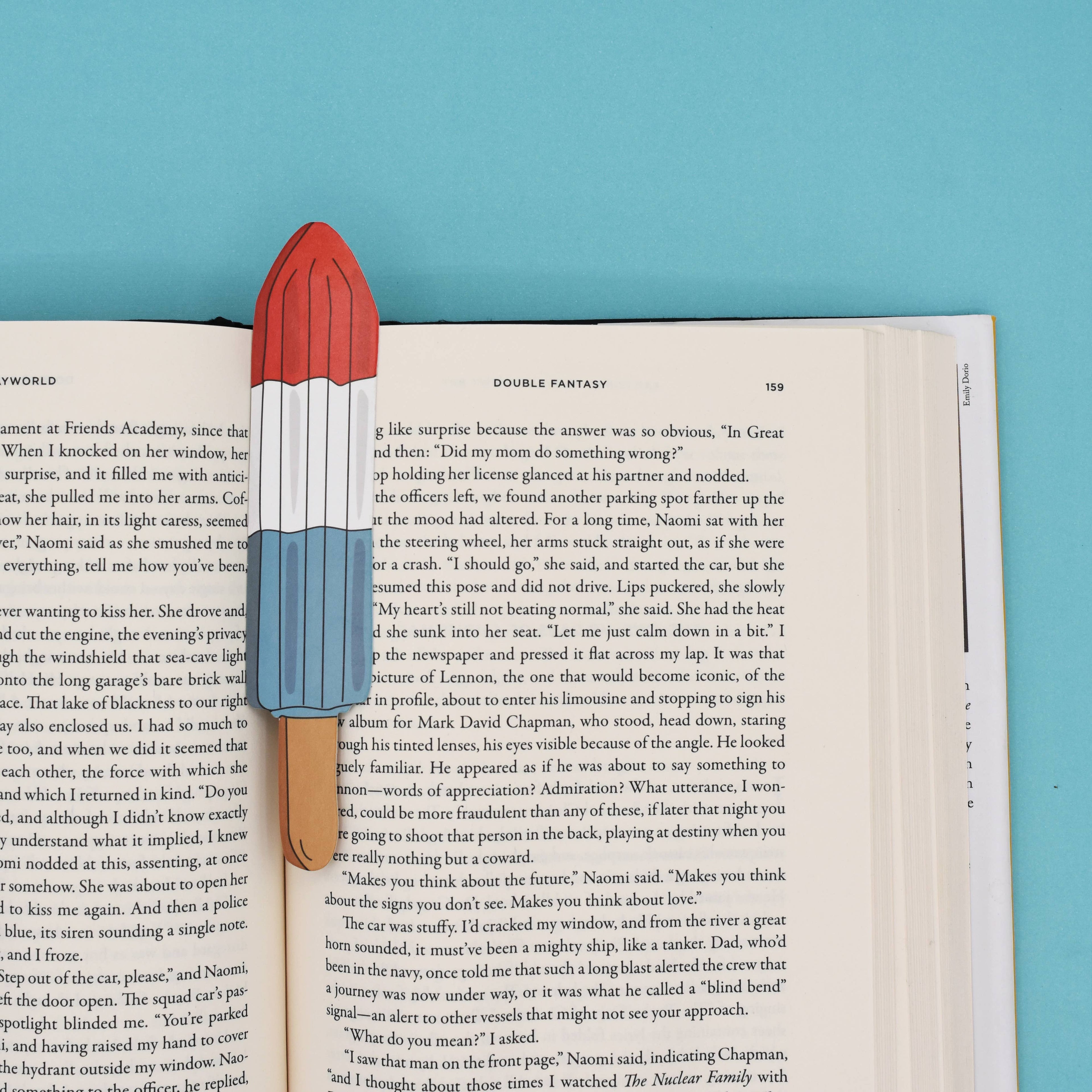 Popsicle Bookmark (it's die cut!)