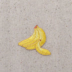 Banana Bunch - Fruit - Yellow - Embroidered Patch - Iron on Applique - 150364