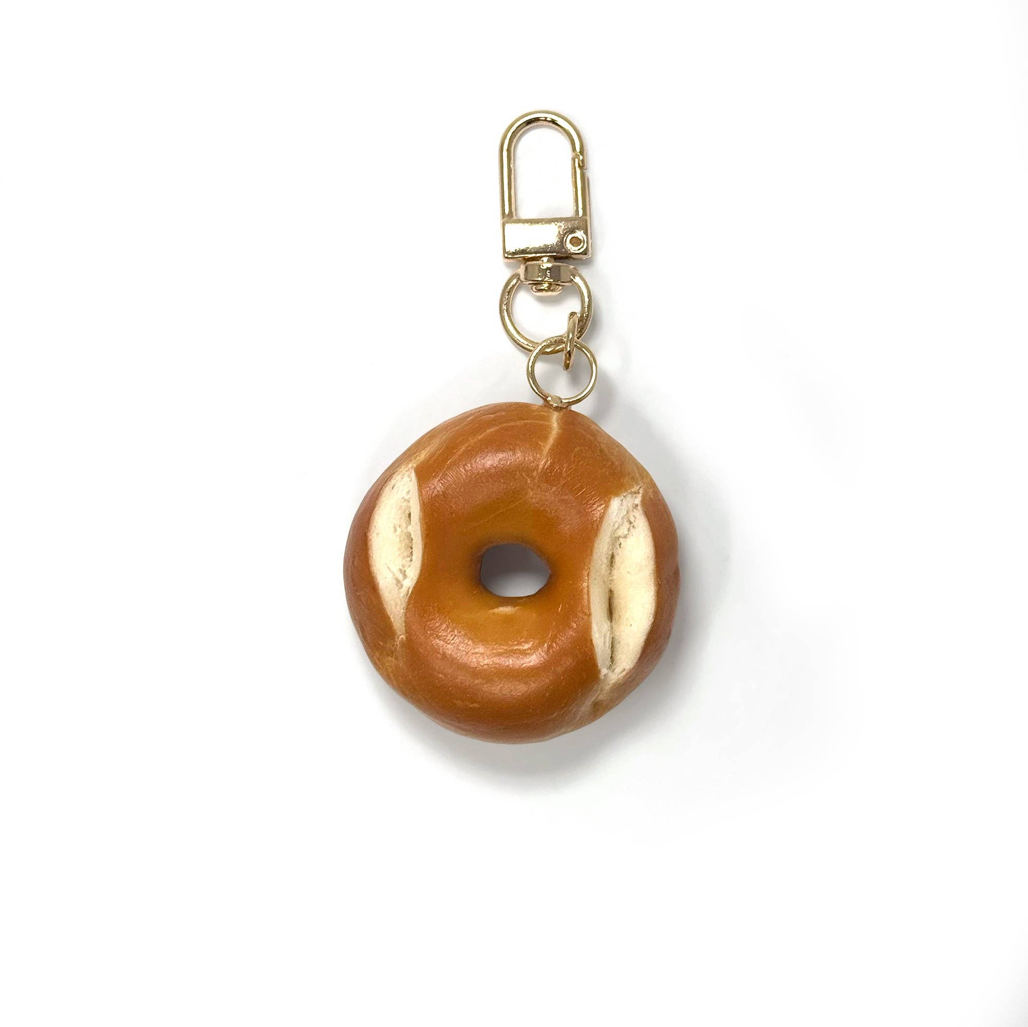 Bagel Keychain & Bag Charm
