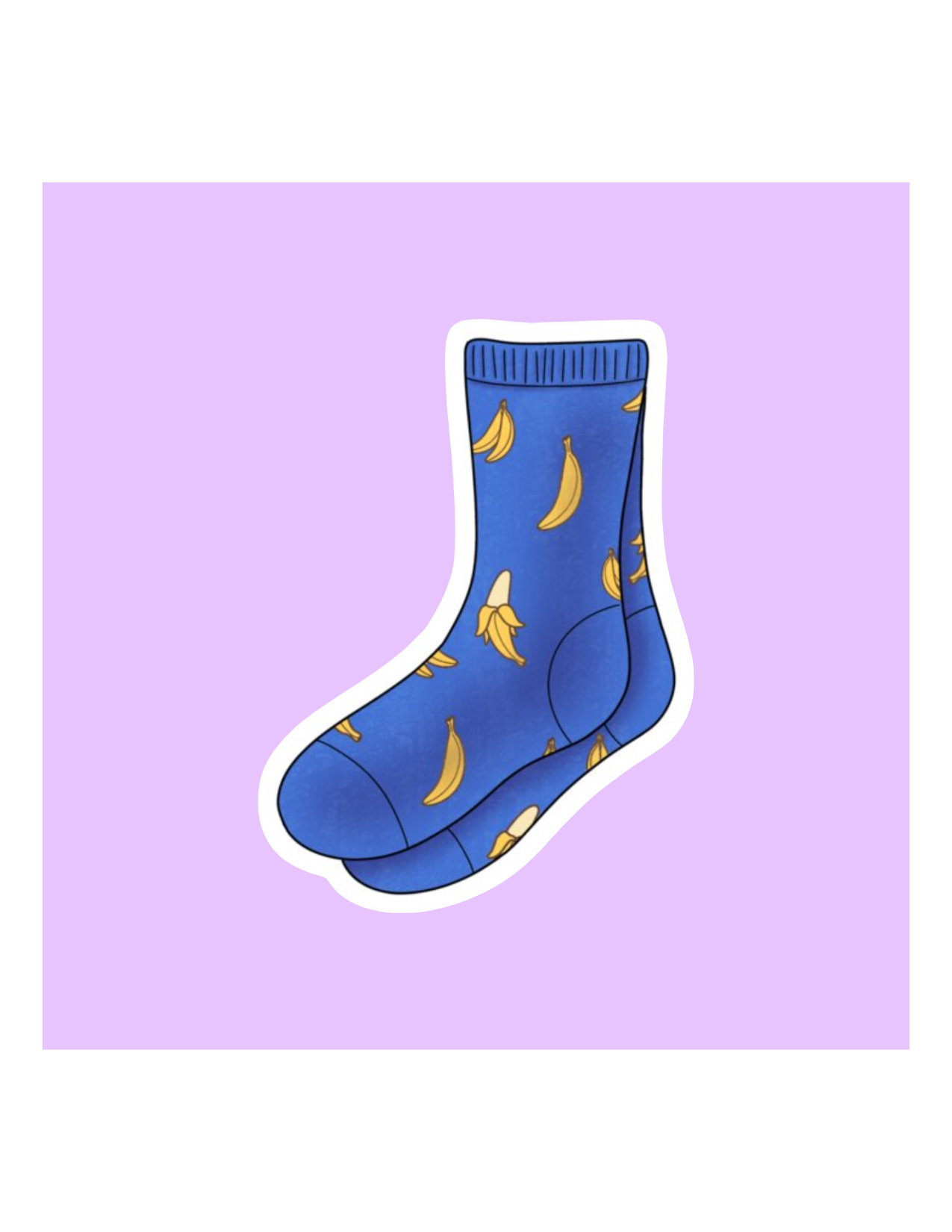 Banana Socks Heated Rivalry Sticker