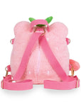 Strawberry Wawa Backpack (Cute Kawaii Pink Frog Shoulder Bag