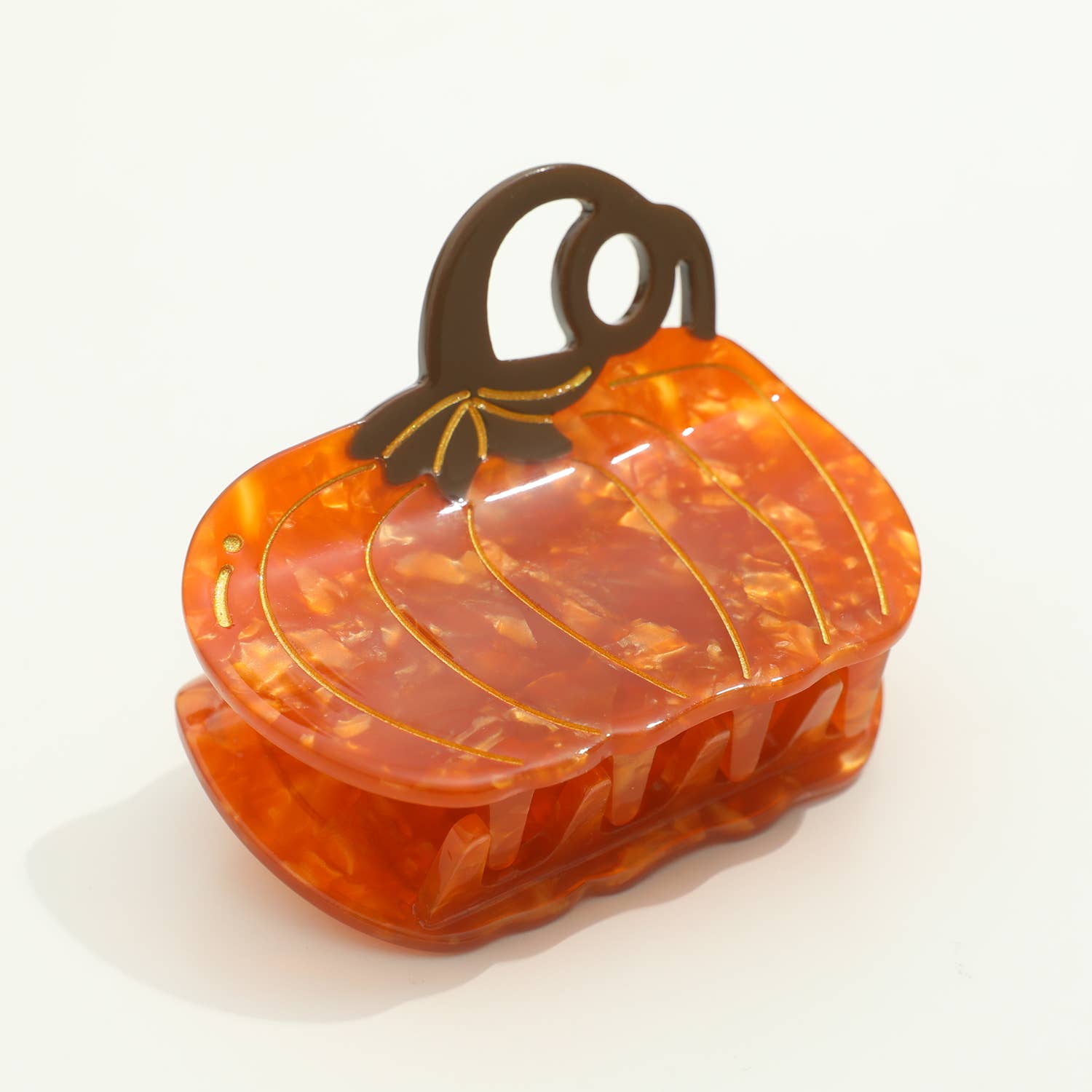Harvest Pumpkin Claw Clip