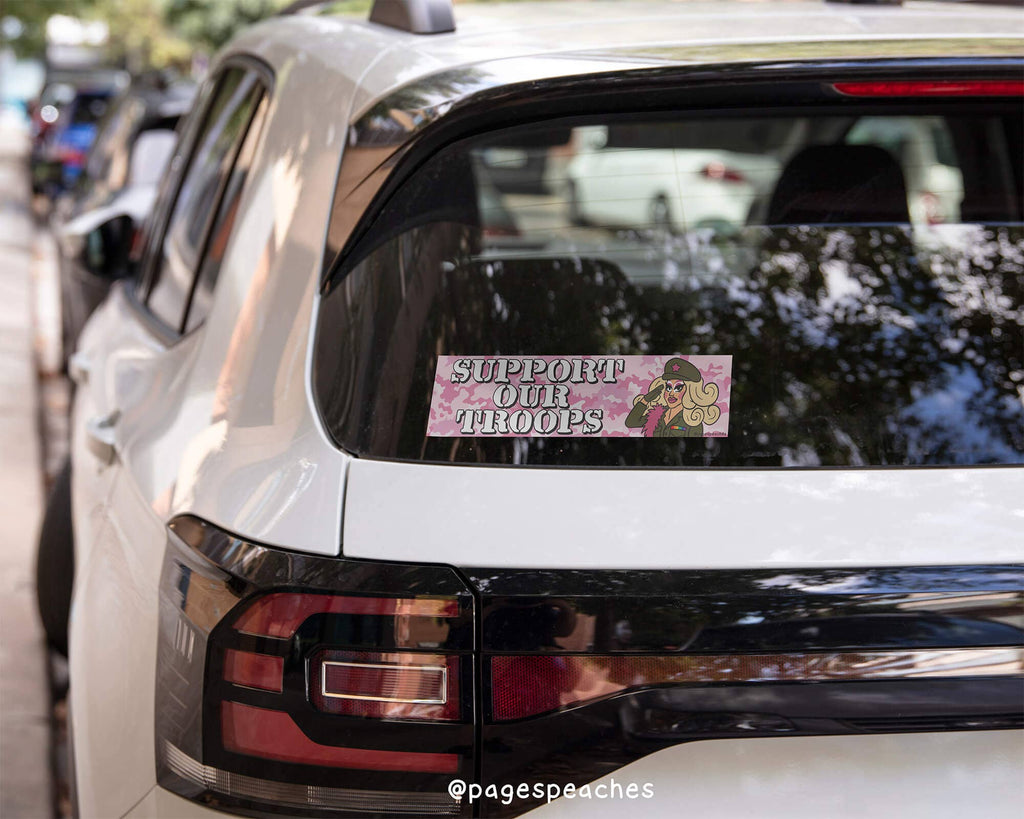Support Our Troops Bumper Sticker