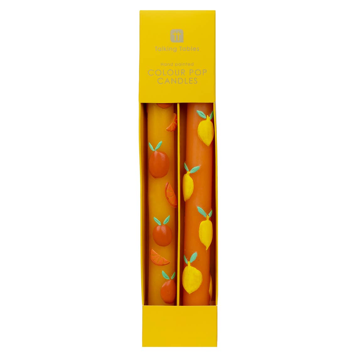 Citrus Taper Candles - 2 Pack