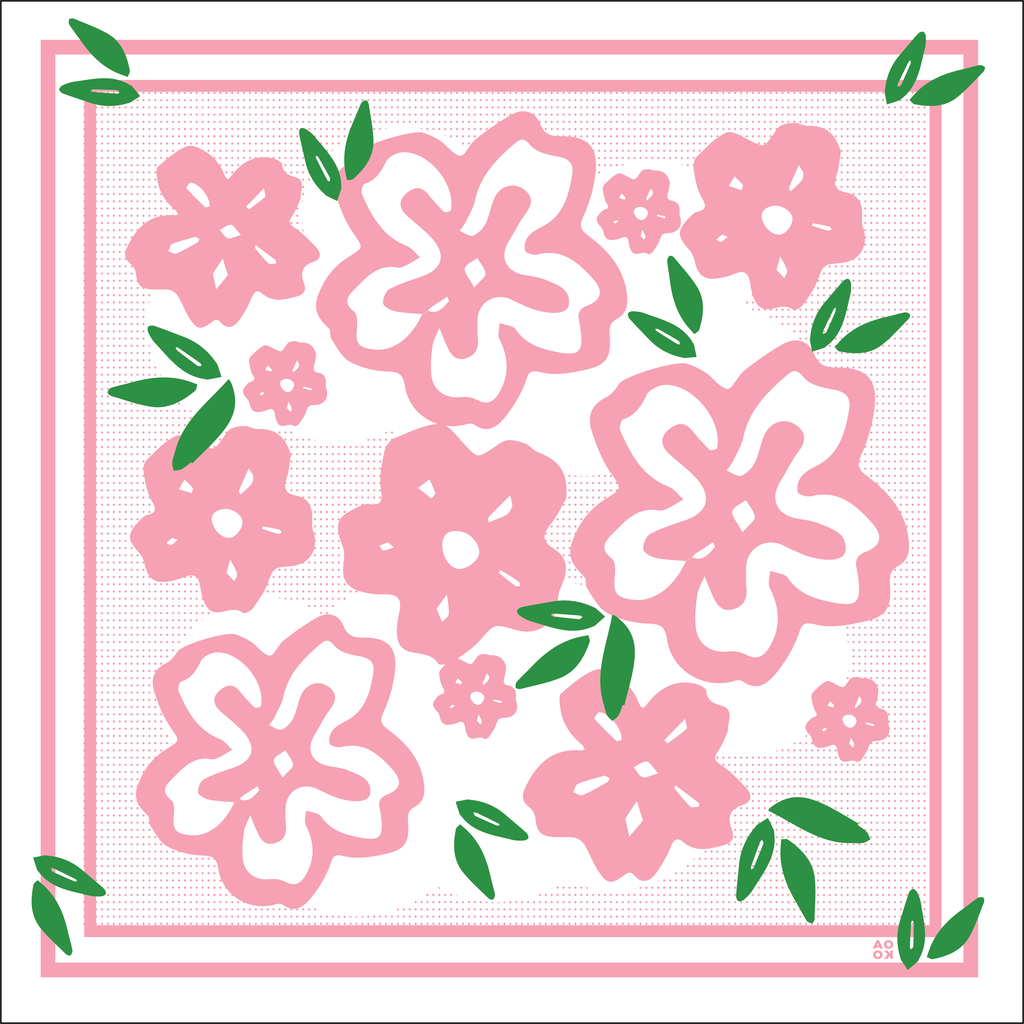 Bandana - Go Go Cherry Blossoms