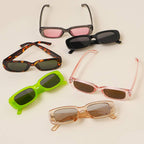 Rectangle Acetate Fashion Assorted Sunglasses