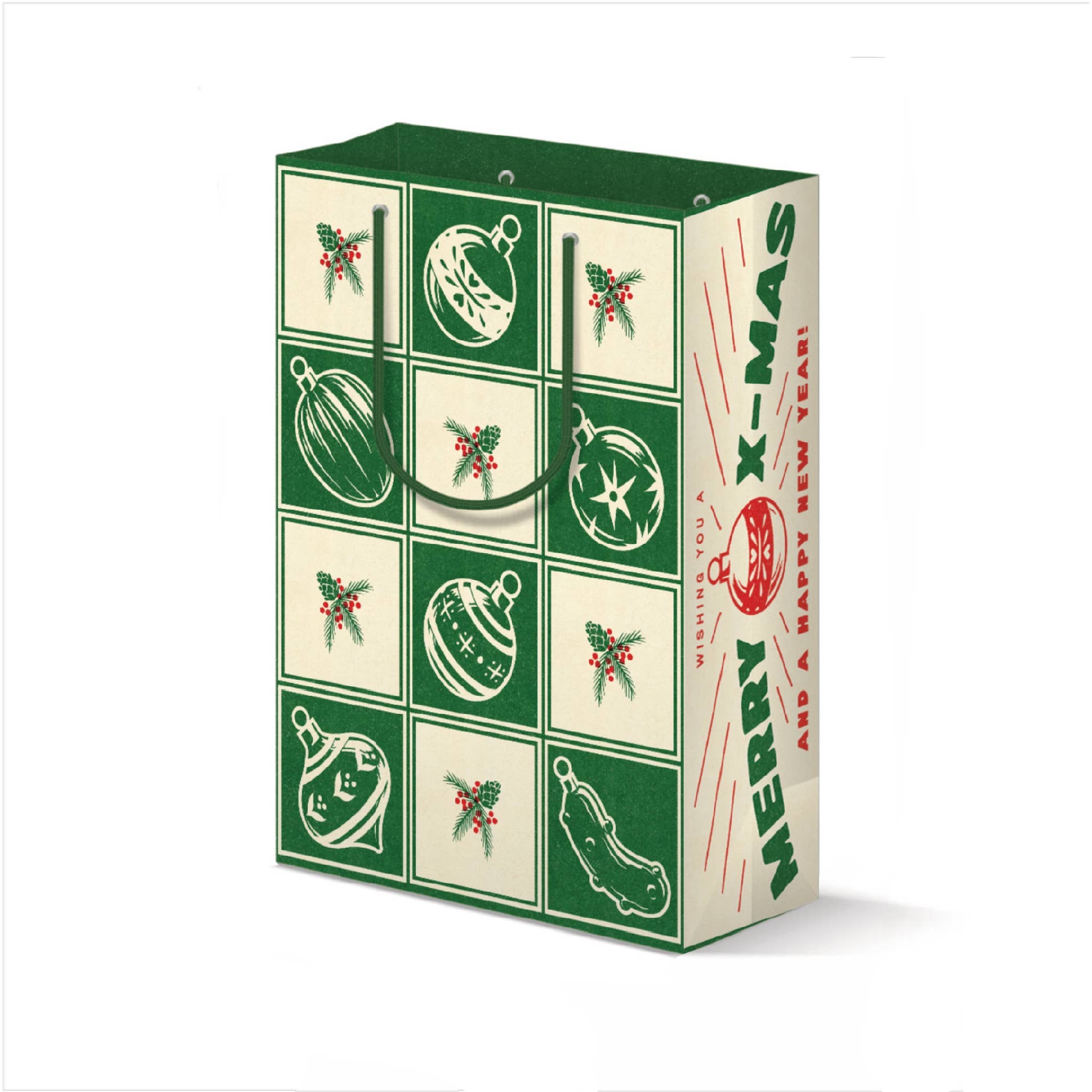 Holiday Ornament Gift Bag