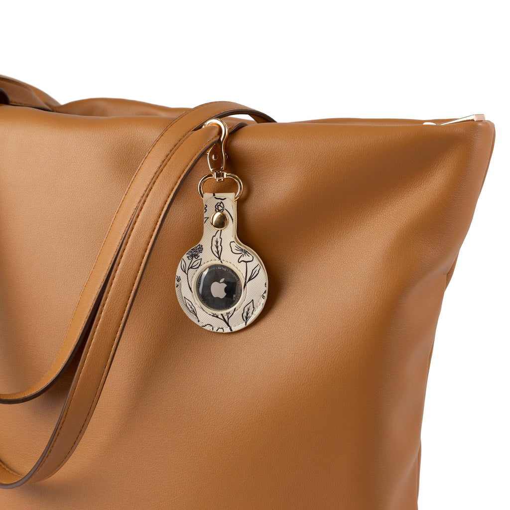 Floral AirTag Keychain
