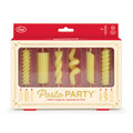 PASTA PARTY Noodle Candles - Set of 6