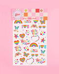 Pride Rainbow Tattoos | LGBTQ, festival, party favors