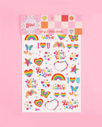 Pride Rainbow Tattoos | LGBTQ, festival, party favors