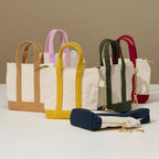 Mini Canvas Pouch Bag / Bag Charm