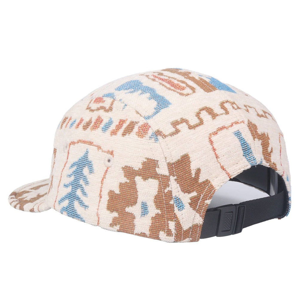 Nature Jacquard 5-Panel Hat | Outdoor Pattern Camp Cap | HatPhile