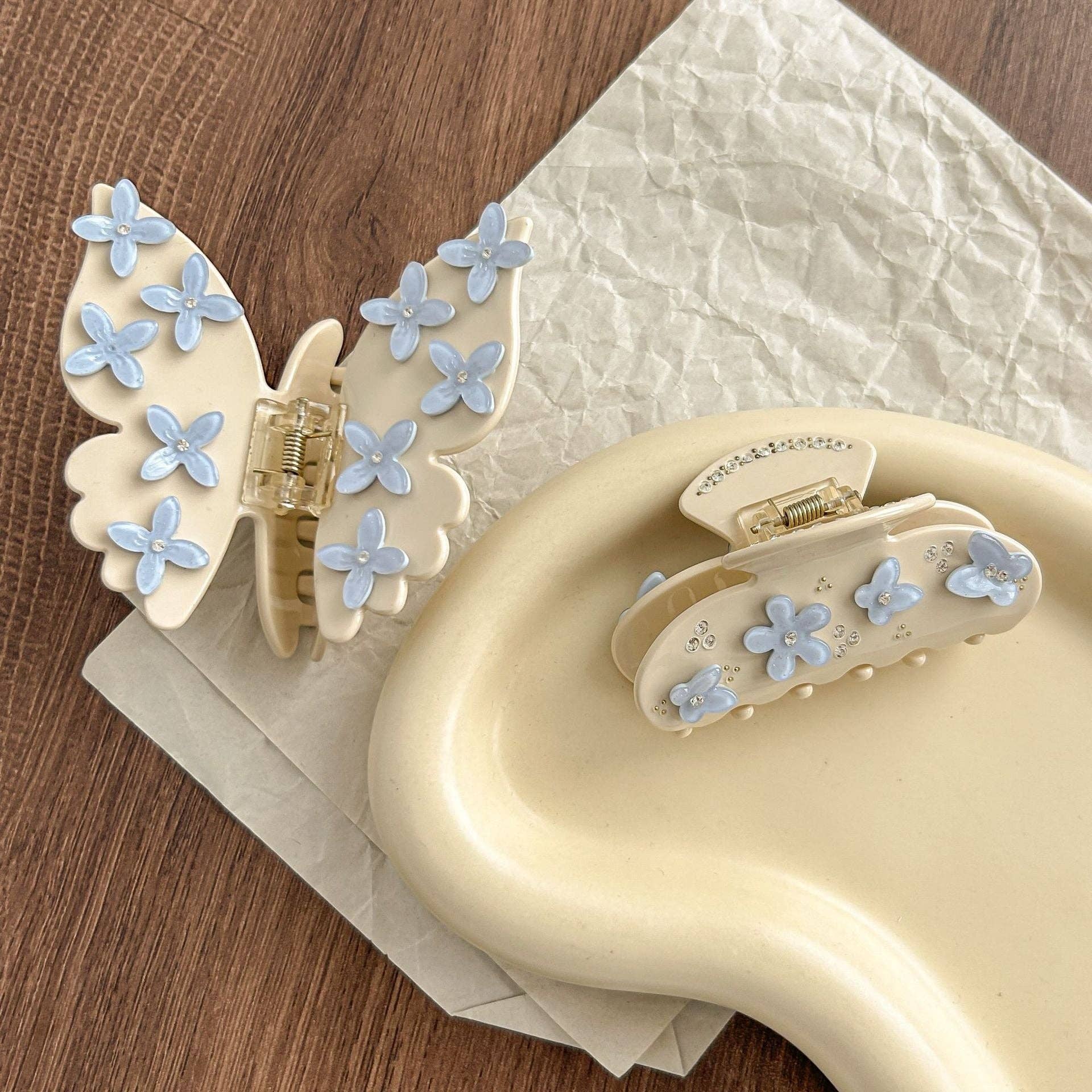 2+Butterfly Floral Sweet Hair Clips DPJC2221