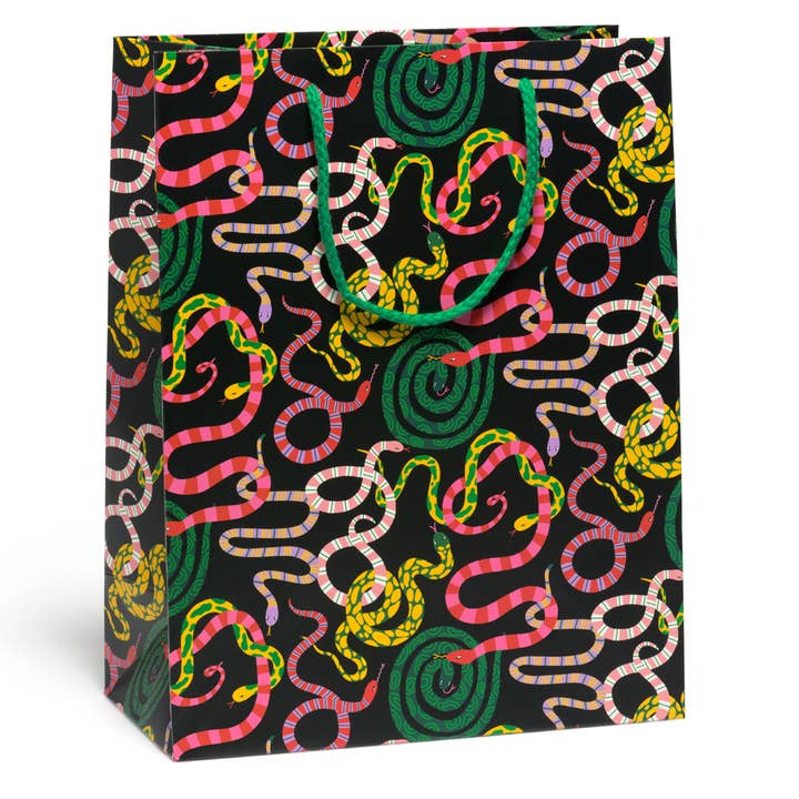 Vibrant Snakes Gift Bag