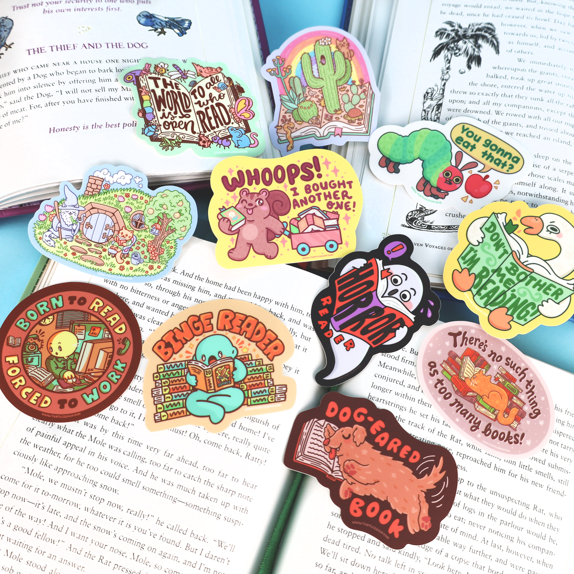 Ravenous Caterpillar | Bookish | Funny | Vinyl Sticker