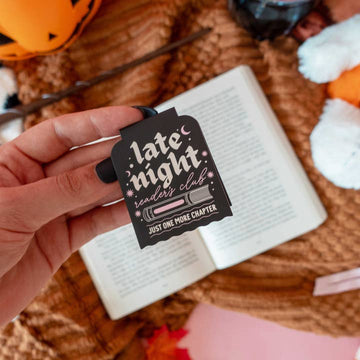 Late Night Readers Magnetic Bookmark