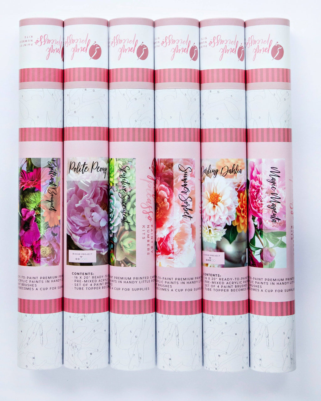 Magic Magenta Paint by Numbers