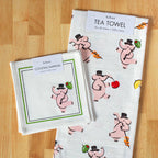 Pink Elephants Cocktail Napkin Set
