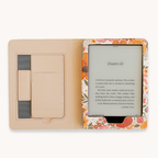Rosewood Blooms Kindle Case