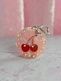 Maraschino Cherry Keychain