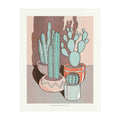 Sunny Cacti Risograph Print