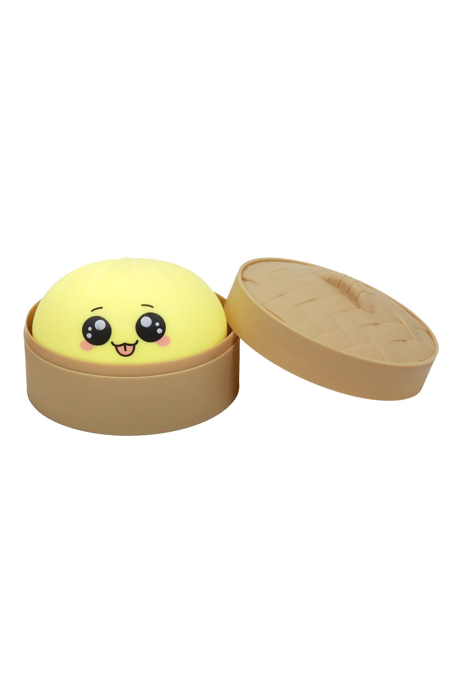 Solid Bao Bun Dumpling Gel Slime Filled Squishy - 12 Pcs