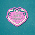 I'm Not Meant To Live An Uncomfortable Life Sticker