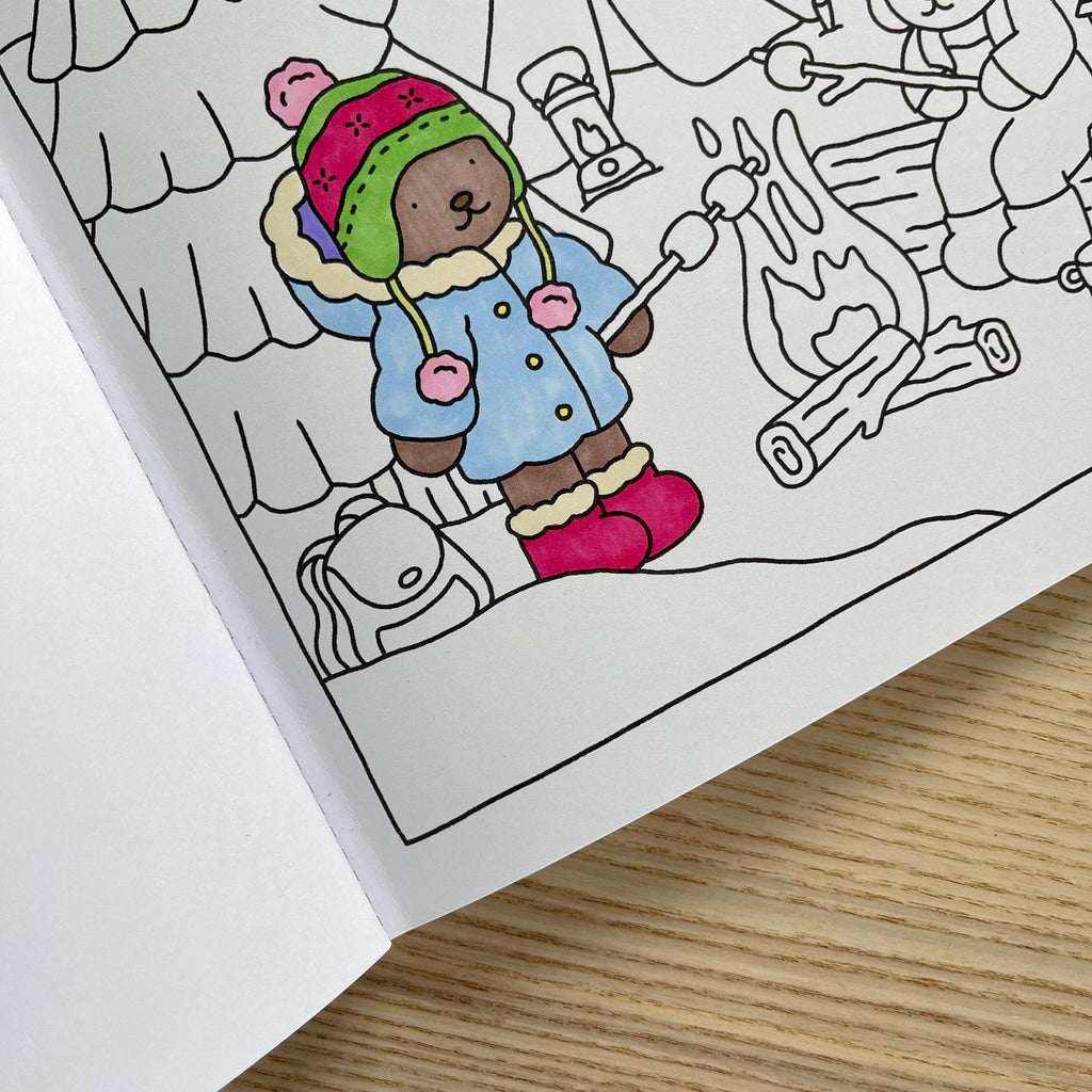 Fall-Winter Coloring Book